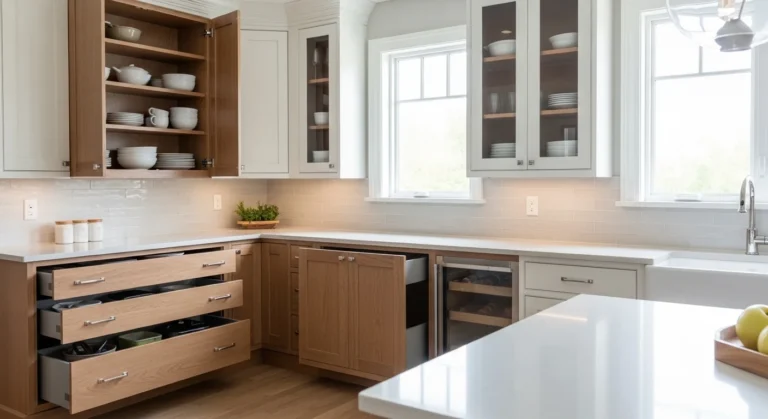 17 Stunning Kitchen Cabinets That Maximize Storage & Style