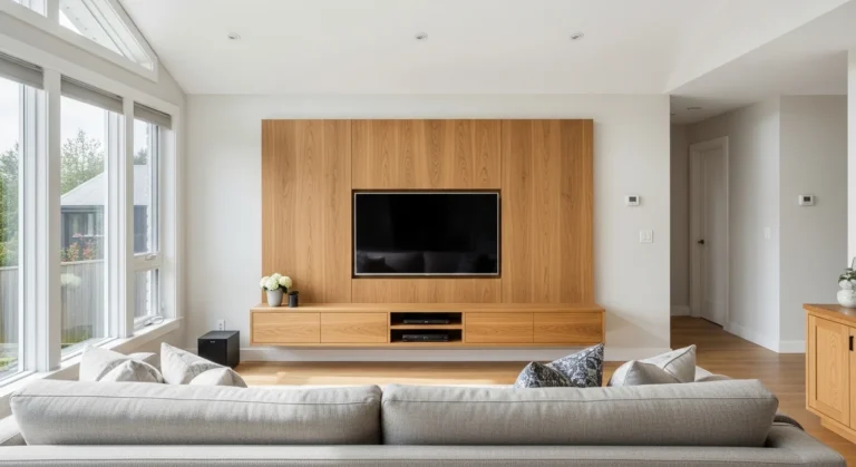 14 Modern TV Wall Designs That Instantly Upgrade Your Living Room