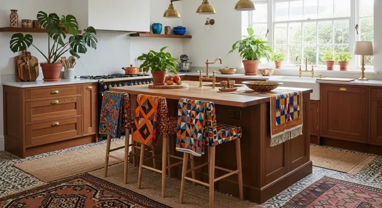 18 Beautiful Afro-Boho Kitchen Designs That Celebrate Culture, Color & Comfort