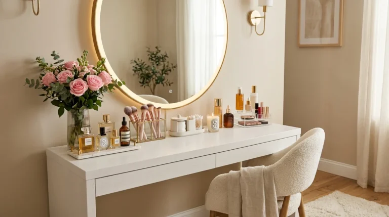 17 Brilliant Vanity Ideas That Instantly Elevate Your Beauty Space
