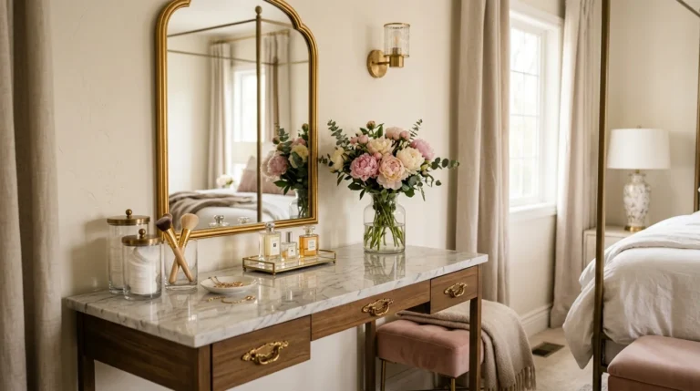17 Genius Vanity Ideas Bedroom Lovers Can’t Stop Pinning for Glam Looks