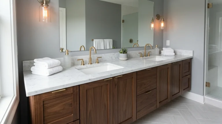 18 Stunning Bathroom Vanity Designs That Make Your Space Look Luxe