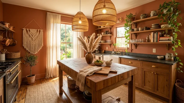 20 Chic Boho Kitchen Styles That Make Your Home Feel Luxurious