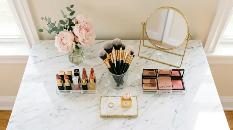 16 Smart Vanity Organization Hacks That Keep Your Beauty Space Clutter-Free